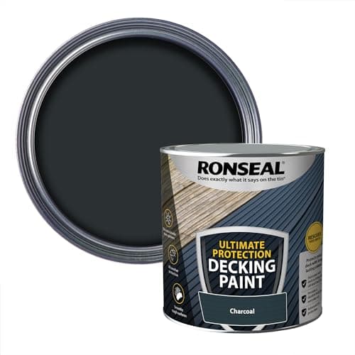 Image of RONSEAL Ultimate DECKING Paint Charcoal 2.5L
