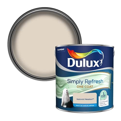 Image of Dulux Simply Refresh Matt Emulsion Paint - Natural Hessian - 2.5L, 5382887