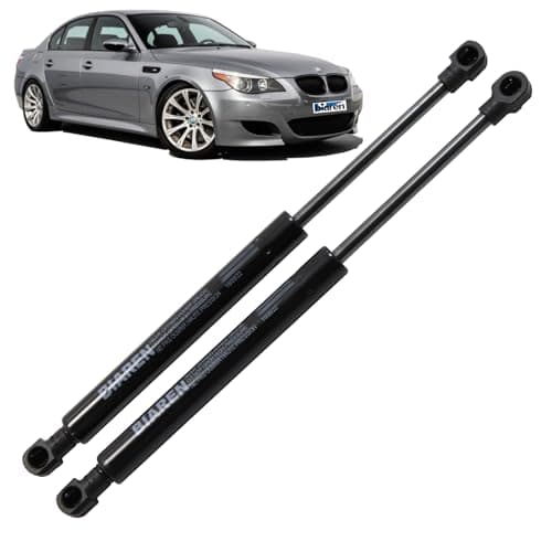 Image of BIAREN 2x Front Bonnet Gas Struts Springs For BMW 5 Series E60 E61 2004-2010 Lift Support System 330 (N) 313 MM 51237008745 51247008754