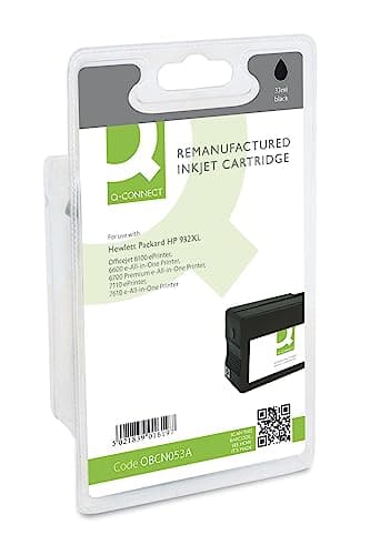 Image of Q-Connect HP 932XL Reman Black High Yield Inkjet Cartridge