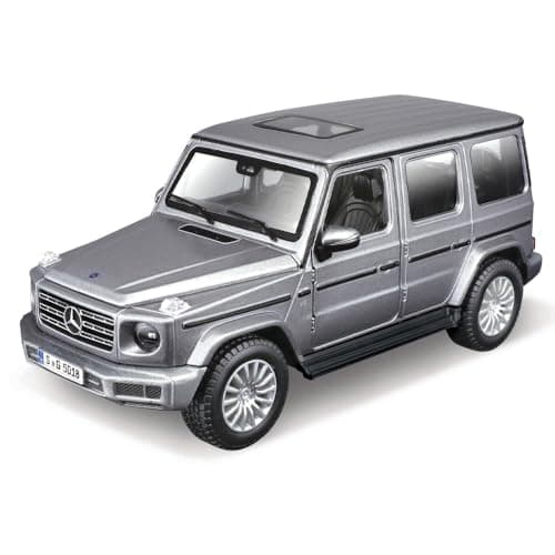 Image of Maisto 2019 MERCEDES-BENZ G CLASS (2019) Super Car - 1:24 Scale - Incredibly Detailed Replica Collectible Model Vehicle, Silver
