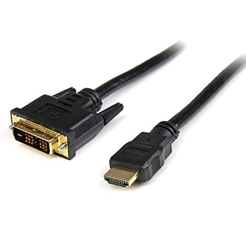 Image of StarTech.com 3m High Speed HDMI Cable to DVI Digital Video Monitor - M/M Computer Monitor Cable (HDDVIMM3M), Black