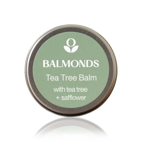 Image of Balmonds Tea Tree Balm 15ml for Natural Healing - Skin Healing for Cold Sores, Fungal Conditions, Acne, and Insect Bites