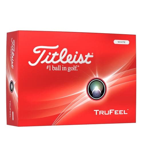 Image of Titleist TruFeel Golf Ball, Pack of 12, White, PRIOR GENERATION