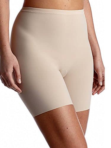Image of Maidenform Women's Sleek Smoothers - Thigh Slimmer Control Knickers, Beige (Paris Nude), 16