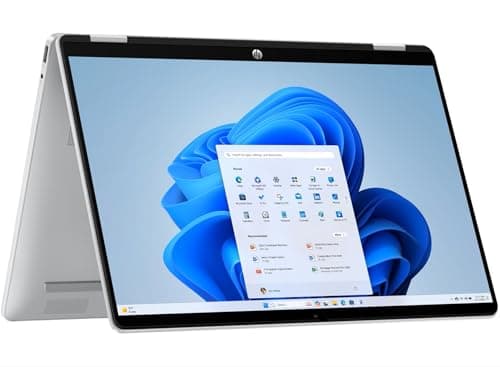 Image of HP OmniBook 5 Flip 14" 2-in-1 Touchscreen Laptop | Intel Core i5-1334U | 16GB RAM | 512GB SSD | Intel Iris Xe Graphics | 2K (1920 x 1200) Touch Display | Windows 11 Home | Silver