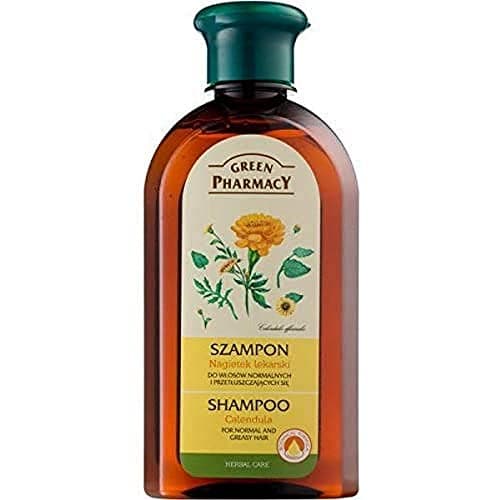 Image of Green Pharmacy Shampoo For Normal and Greasy Hair with Calendula/ Marigold 350ml