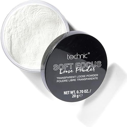 Image of Technic Soft Focus Translucent Loose Powder - Silky & Lightweight Matte Fixing Face Powder - Absorb Oil, Remove Shine, Set Makeup And Hide Imperfections & Fine Lines - 20g
