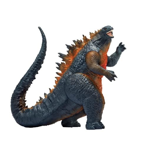 Image of MonsterVerse Godzilla City of Destruction 6 Inch Articulated Action Figure with Tank and Battle Damage Reveal Feature, Based on 2014 Movie, Suitable for Ages 4 Years+