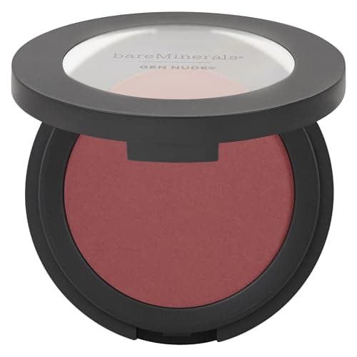 Image of bareMinerals GEN NUDE Powder Blush - Mineral-Based Pressed Blush Powder, All Day Wear, Buildable Coverage, Matte Soft Focus Finish, Talc-Free, Vegan