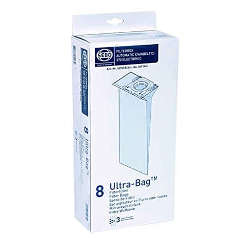 Image of Sebo 5093ER X Series Vacuum Cleaner Paper Bags . Part number 5093ER for X1, X1.1, X2, X3, XP2, XP3, X4, X4 Extra, X4 Pet, X5 Extra, C Series C1, C2, C2 Total, C3, Sensor