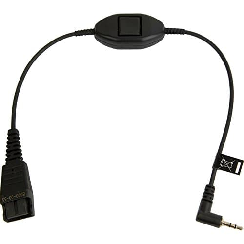 Image of Jabra quick disconnect (QD) to 2.5 mm jack cord for Alcatel