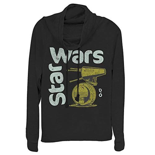 Image of Star Wars Women's Lil Droid Pullover Sweater, Black, X-Small