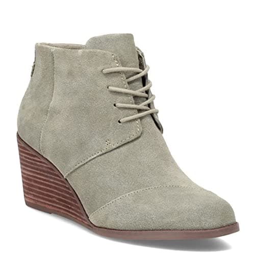 Image of TOMS Women's, Hyde Boot, Vetiver Grey Suede, 4.5 UK