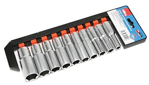 Image of Hilka 01041002 1/2-inch Pro Craft Deep Metric Socket Set