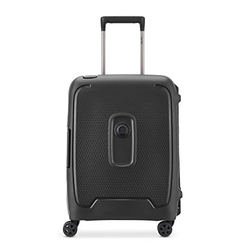 Image of DELSEY Paris - MONCEY - Slim Rigid Cabin Suitcase - 55x40x20 cm - 36 liters - XS - Black