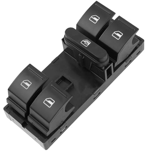 Image of Power Window Master Switch 1K4959857 1K4959857B Front Left Driver Side For VW Golf MK5 MK6 Jetta Passat CC Tiguan Seat Leon Ibiza