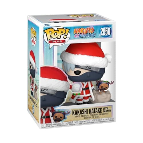 Image of Funko Pop! Plus: Naruto Shippuden - Kakashi Hatake - (Holidays) - Collectable Vinyl Figure - Gift Idea - Official Merchandise - Toys for Kids & Adults - Anime Fans