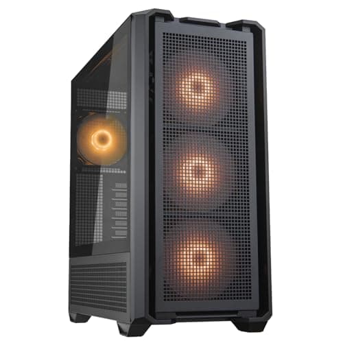 Image of COUGAR MX600 RGB Full Tower Mesh Gaming Case - Black