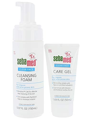 Image of Sebamed Clear Face Care Gel & Cleansing Foam Bundle Made in Germany