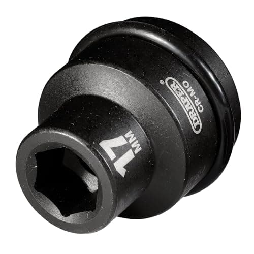 Image of Draper Expert 4998 17mm 3/4-inch Square Drive Hi-Torq 6-Point Impact Socket