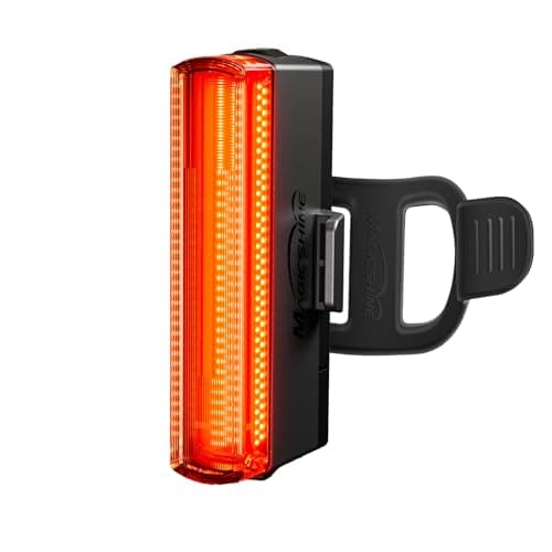 Image of Magicshine Bike Tail Light SEEMEE 50 V2.0, Rear Bike Light with USB C Rechargeable, 50 Lumen IPX6 Waterproof Bicycle Lights for Night Riding, Smart Cycling Safety Bike Taillights
