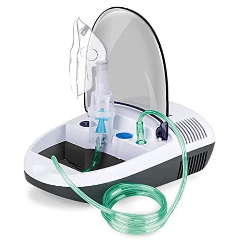 Image of Hangsun Nebuliser Machine for Adults and Kids Compressor Nebulizer Compact Inhaler CN680 with Portable Design and Built-in Storage Box for Home Use