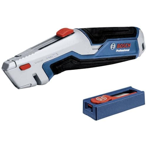 Image of Bosch Professional Utility Knife + 10-piece Blade Set