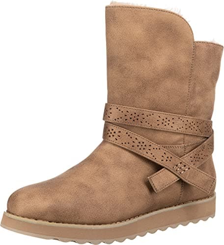 Image of Skechers Women's Keepsakes 2.0 Mid Calf Boot, Taupe Microleather , 5 UK medium