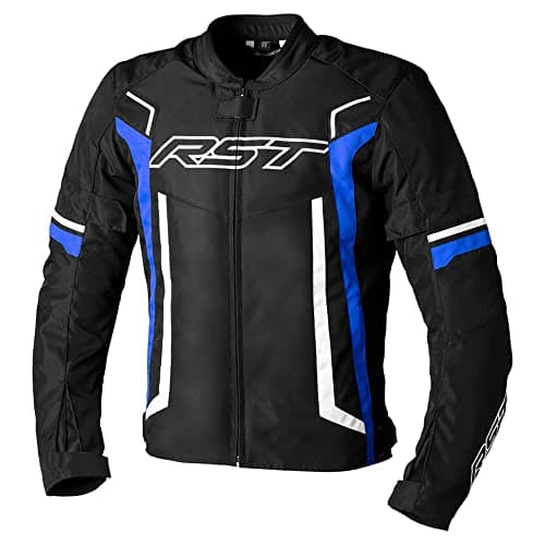 Image of Pilot Evo CE Mens Textile Jacket (Black / Blue / White - 48)