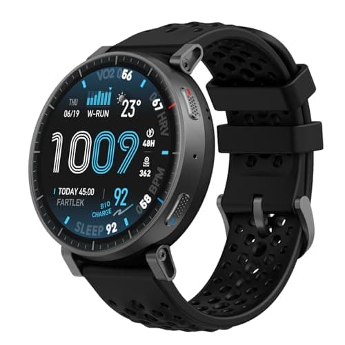 Image of Amazfit Active Max Smart Watch 48mm, 1.5" AMOLED Display, 25-Day Battery, Offline Map, NFC, GPS, 4GB Storage, 170+ Sport, 5 ATM Water Resistant, Heart Rate & Sleep Fitness Tracker for Android & iPhone