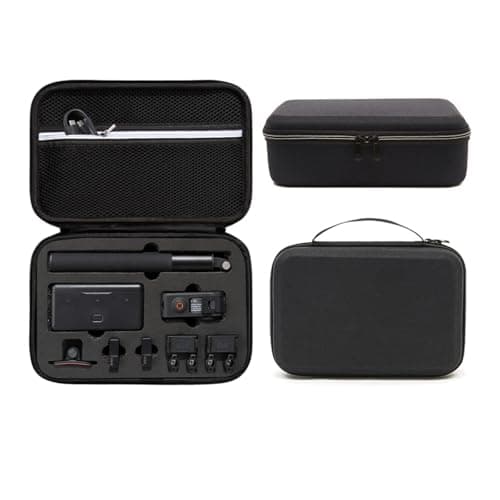 Image of XBERSTAR Carrying Case for DJI Osmo Action 5 Pro Case Hard Case Travel Storage Bag for DJI Osmo Action 5 Pro Accessories (Black)