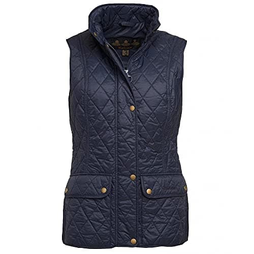 Image of Barbour Women's Otterburn Quilted Gilet, Navy, 16