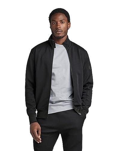 Image of G-Star Men's Track jacket sw, Black (dk black D23478-D429-6484), S