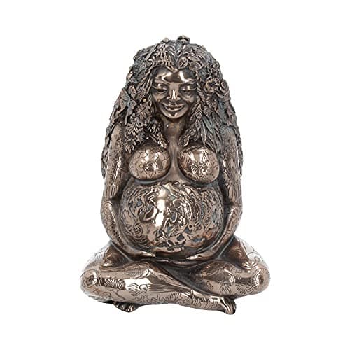 Image of Nemesis Now Mother Earth Bronze 17.5cm Figurine, Resin, One Size