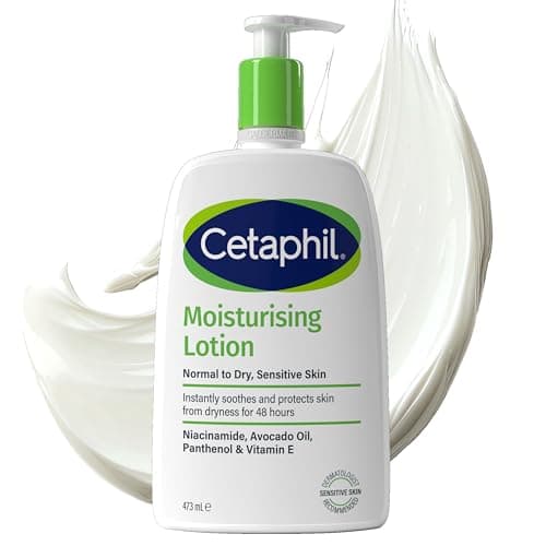 Image of Cetaphil Face & Body Moisturiser, 473ml, Moisturising Lotion For Normal To Dry, Sensitive Skin, With Niacinamide & Vitamin E, Packaging May Vary