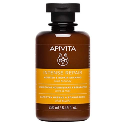 Image of Apivita Nourish & Repair Shampoo with Olive & Honey 250ml
