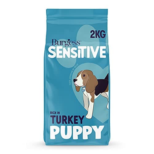 Image of Burgess Sensitive Dry Puppy Food Rich in Turkey, 2 kg