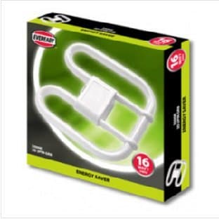 Image of Eveready 2D Lamp 16W 2 PIN 240V CFL