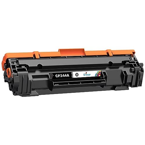 Image of Q-image CF244A 44A Black Toner Cartridges Compatible with HP 44A CF244A for Laserjet Pro M15w M15a MFP M28w M28a Printer (Black)