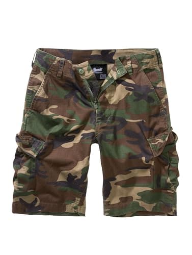 Image of Brandit Kids BDU Ripstop Shorts, color: woodland, size: S 122