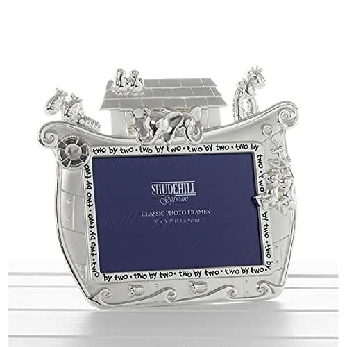 Image of Noah's Ark 6x4 Nursery Frame, Silver