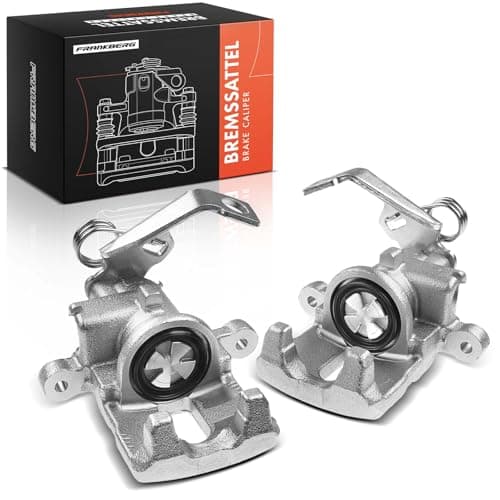 Image of Frankberg 2x Brake Caliper Disc Brake Rear Left Right Compatible with Civic VIII Hatchback FK FN Replace# 722082