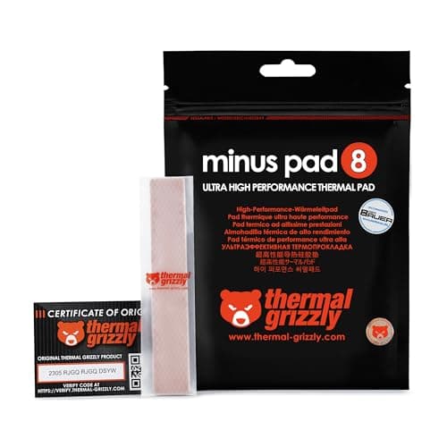 Image of Thermal Grizzly compatible Minus Pad 8-120 × 20 × 2,0 mm