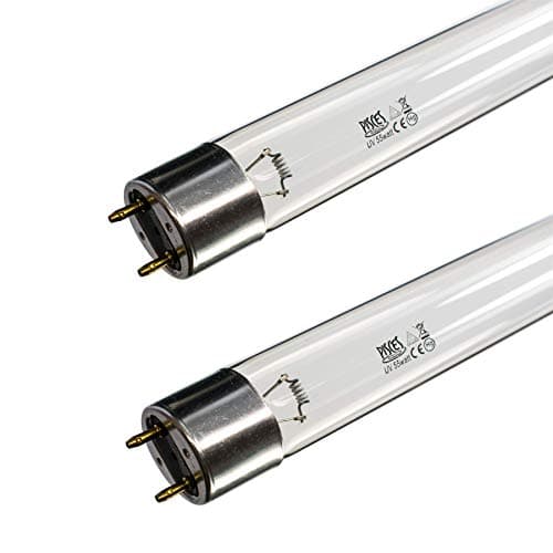Image of Pisces Twin Pack 55w Watt Replacement UV T8 Pond Bulb Spare 910mm UVC Lamp for Filter