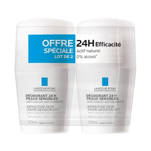 Image of La Roche-Posay Physiological Roll-On Deodorant 24H 2 x 50ml