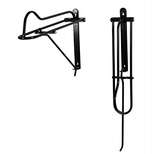 Image of Stubbs Unisex's Black Folding Saddle Rack, Regular