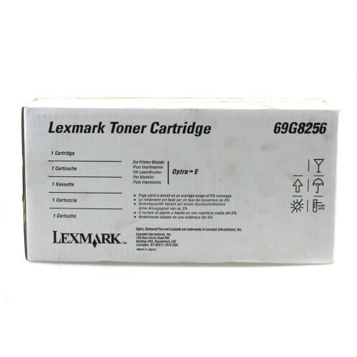 Image of Lexmark 69G8256 E Diamond Fine black laser cartridge