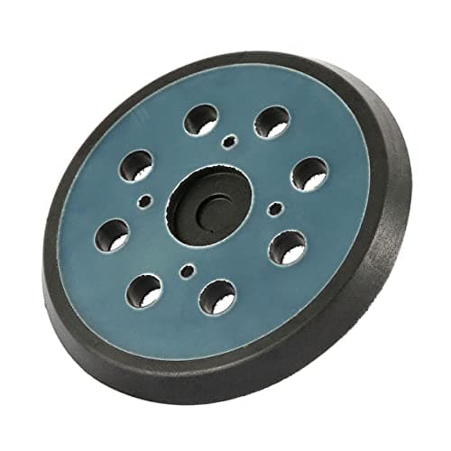 Image of 5 Inch 8 Holes Replacement Sander Backing Pad Round Hook and Loop Backing Pad 125mm Easy Installation Replacement Sanding Pad Sander Accessories for Most Orbital Random Sanders with 4 Screws (1PC)