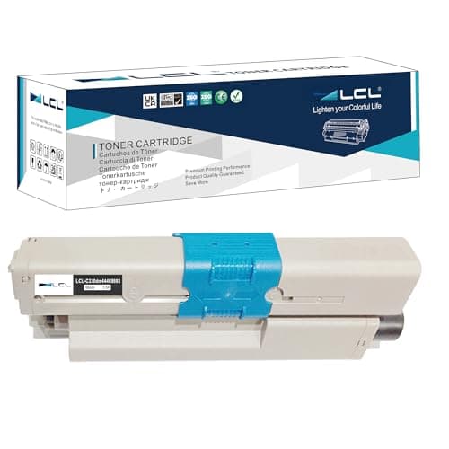 Image of LCL Compatible Toner Cartridge 44469803 for Oki C310dn C330dn C331 C510dn C511 C511dn C530dn C531 C531dn MC351 MC352dn MC361 MC361dn MC362dn MC561 MC561dn mc562 MC562dn (1PK Black)